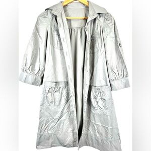 Cotton trench coat